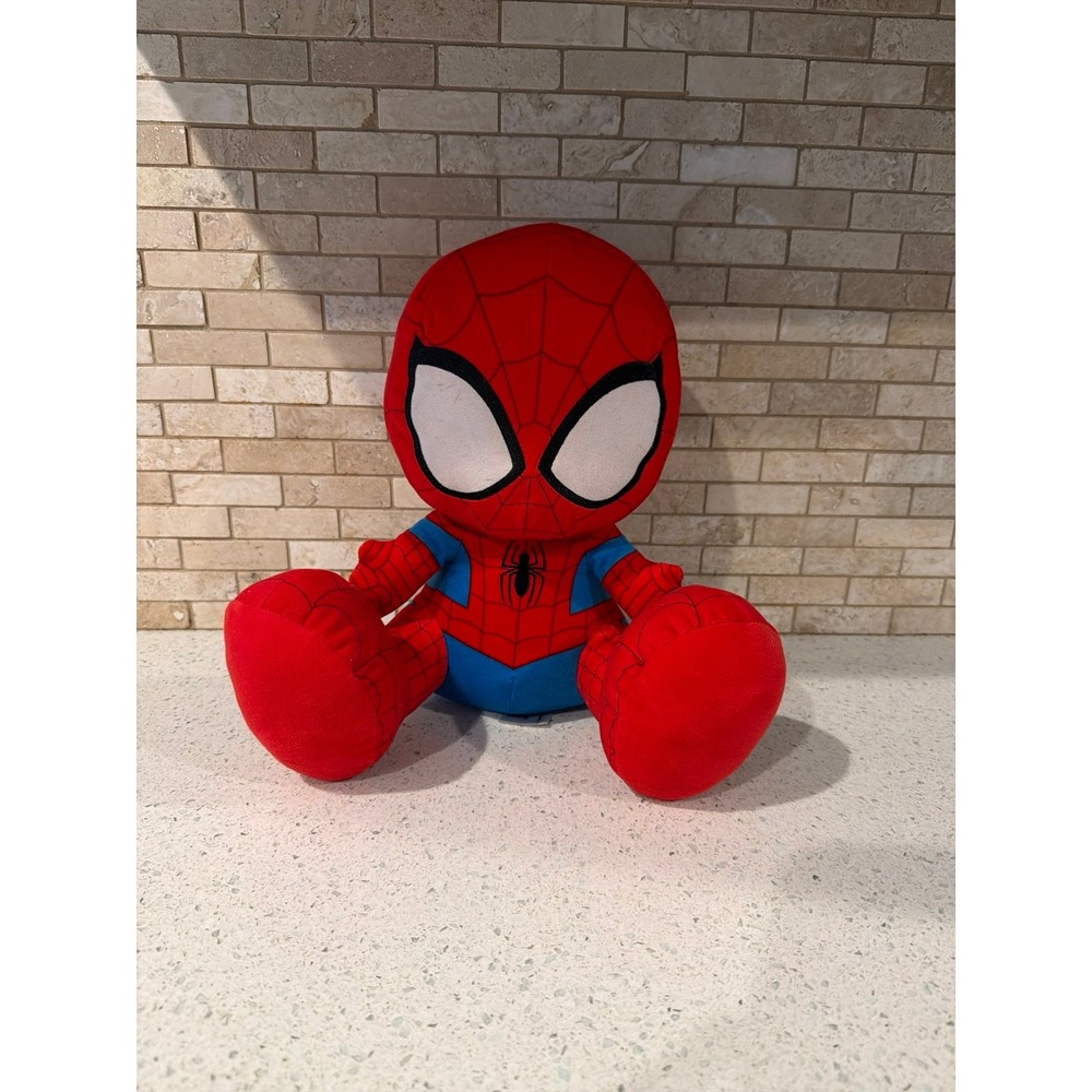 Disney Marvel Spider Man Big Feet Plush 2023 10 Inches